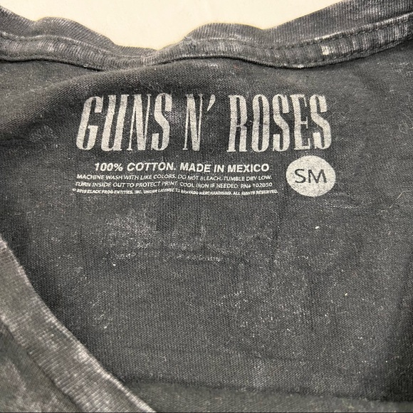 1988 Vintage Guns N Roses GNR Appetite for Destruction Tour T-Shirt  S A030322 - Picture 5 of 7